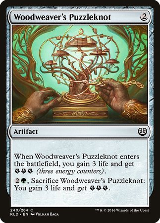 Woodweaver's Puzzleknot [Kaladesh] | Exor Games Bridgewater