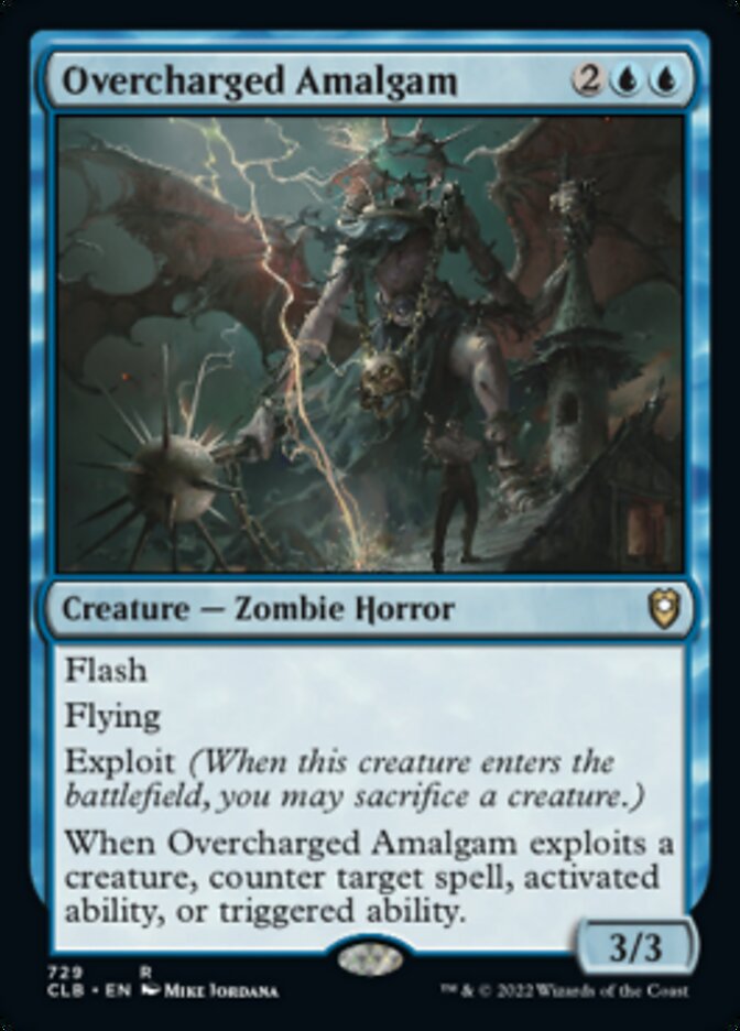 Overcharged Amalgam [Commander Legends: Battle for Baldur's Gate] | Exor Games Bridgewater