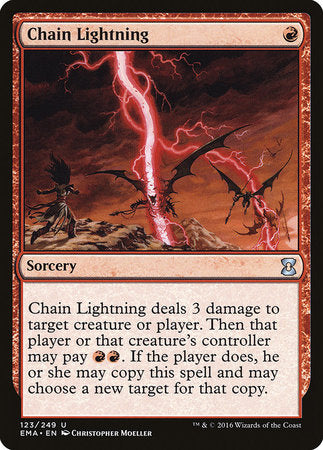 Chain Lightning [Eternal Masters] | Exor Games Bridgewater