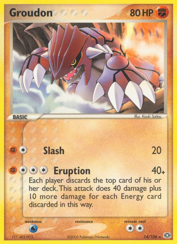 Groudon (14/106) [EX: Emerald] | Exor Games Bridgewater