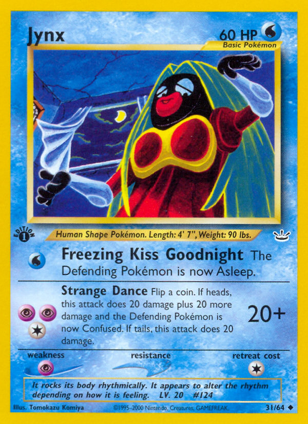 Jynx (31/64) [Neo Revelation 1st Edition] | Exor Games Bridgewater