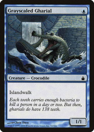 Grayscaled Gharial [Ravnica: City of Guilds] | Exor Games Bridgewater
