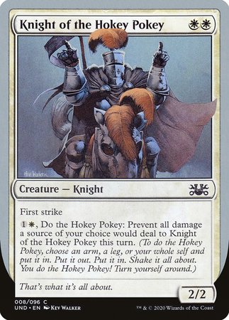Knight of the Hokey Pokey [Unsanctioned] | Exor Games Bridgewater