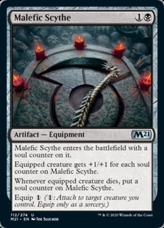 Malefic Scythe [Core Set 2021] | Exor Games Bridgewater