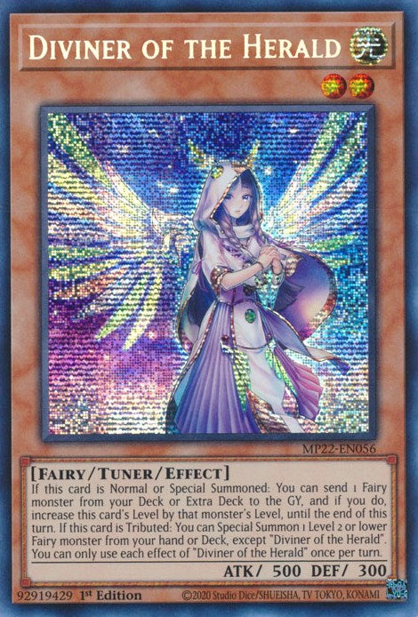 Diviner of the Herald [MP22-EN056] Prismatic Secret Rare | Exor Games Bridgewater