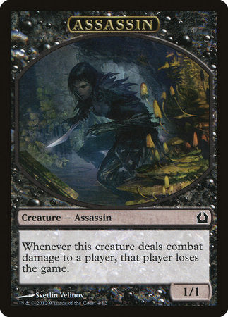 Assassin Token [Return to Ravnica Tokens] | Exor Games Bridgewater