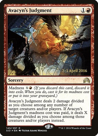 Avacyn's Judgment [Shadows over Innistrad Promos] | Exor Games Bridgewater