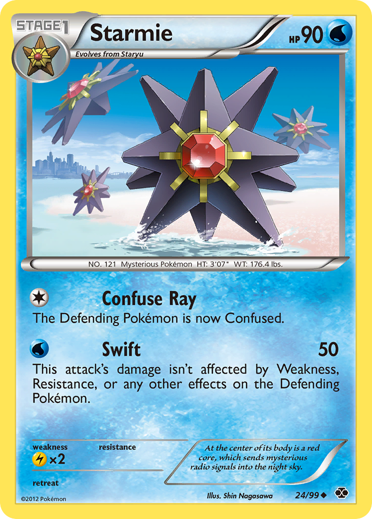 Starmie (24/99) [Black & White: Next Destinies] | Exor Games Bridgewater