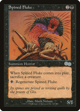 Spined Fluke [Urza's Saga] | Exor Games Bridgewater