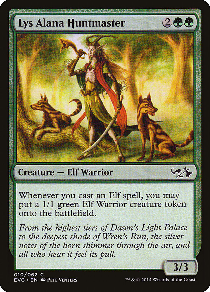 Lys Alana Huntmaster (Elves vs. Goblins) [Duel Decks Anthology] | Exor Games Bridgewater