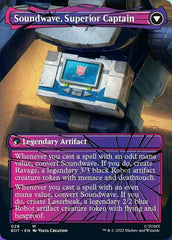 Soundwave, Sonic Spy // Soundwave, Superior Captain (Shattered Glass) [Universes Beyond: Transformers] | Exor Games Bridgewater