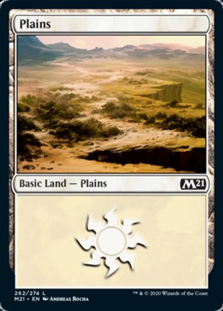 Plains (262) [Core Set 2021] | Exor Games Bridgewater