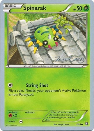 Spinarak (5/98) (Bebe - Jesper Eriksen) [World Championships 2016] | Exor Games Bridgewater