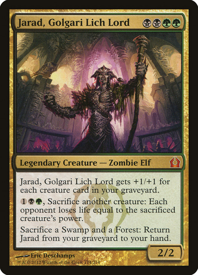 Jarad, Golgari Lich Lord [Return to Ravnica] | Exor Games Bridgewater