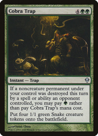 Cobra Trap [Zendikar] | Exor Games Bridgewater