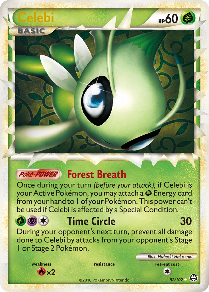 Celebi (92/102) [HeartGold & SoulSilver: Triumphant] | Exor Games Bridgewater