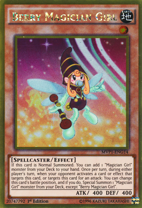 Berry Magician Girl [MVP1-ENG14] Gold Rare | Exor Games Bridgewater