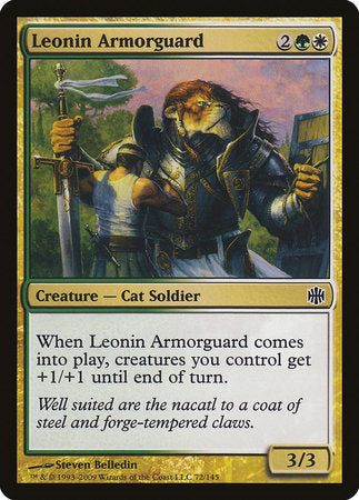 Leonin Armorguard [Alara Reborn] | Exor Games Bridgewater