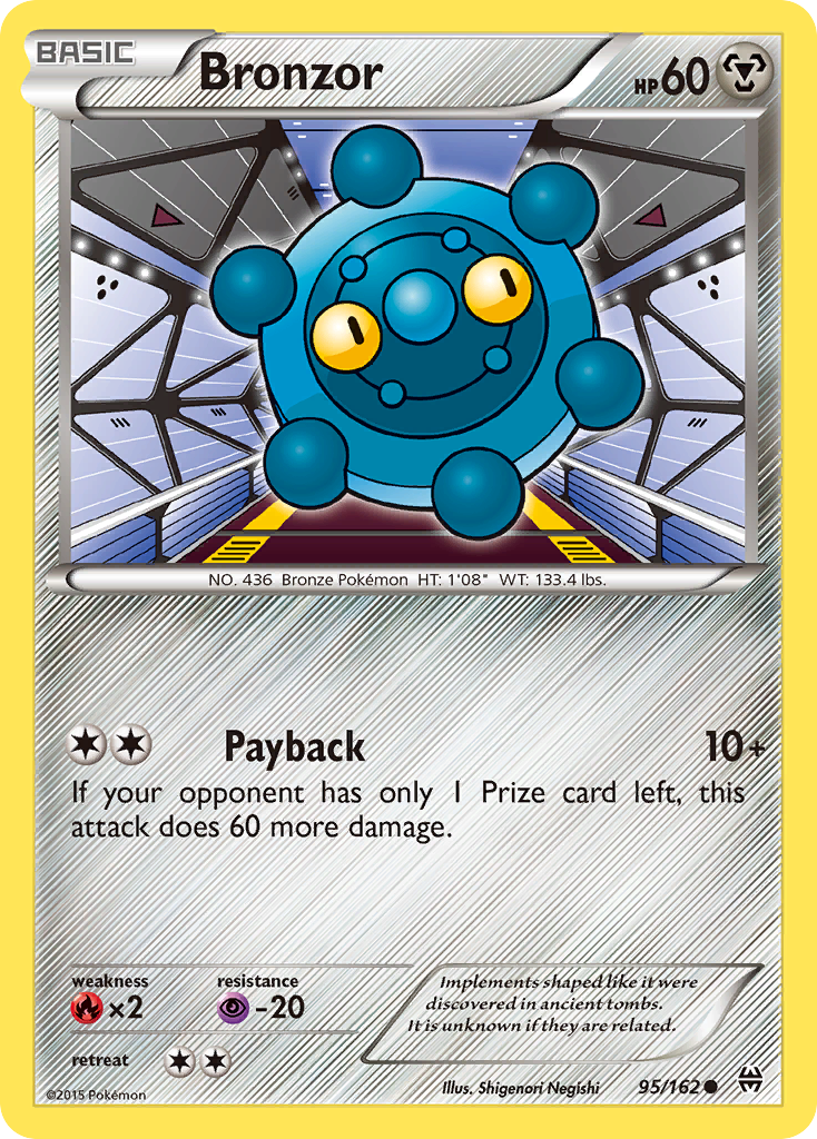 Bronzor (95/162) [XY: BREAKthrough] | Exor Games Bridgewater