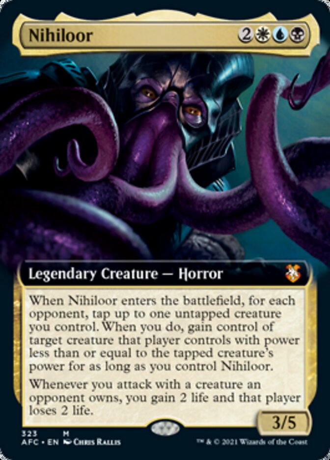 Nihiloor (Extended) [Dungeons & Dragons: Adventures in the Forgotten Realms Commander] | Exor Games Bridgewater