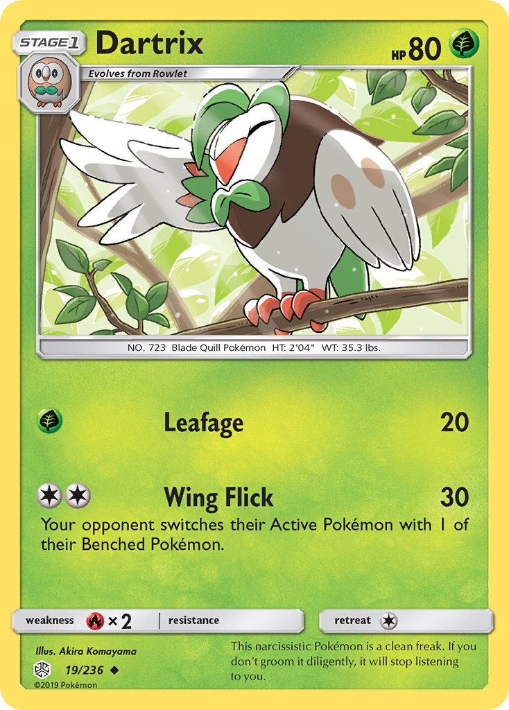 Dartrix (19/236) [Sun & Moon: Cosmic Eclipse] | Exor Games Bridgewater