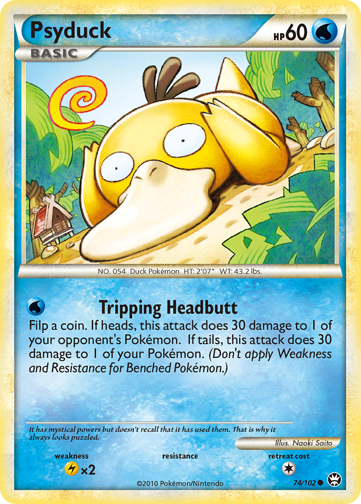 Psyduck (74/102) [HeartGold & SoulSilver: Triumphant] | Exor Games Bridgewater