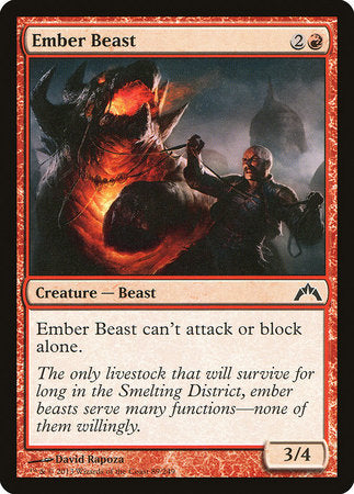 Ember Beast [Gatecrash] | Exor Games Bridgewater