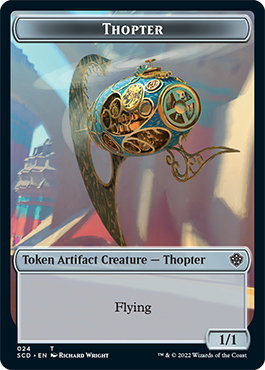 Elephant // Thopter Double-Sided Token [Starter Commander Decks] | Exor Games Bridgewater