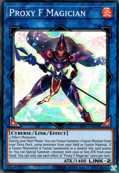 Proxy F Magician [OP15-EN009] Super Rare | Exor Games Bridgewater