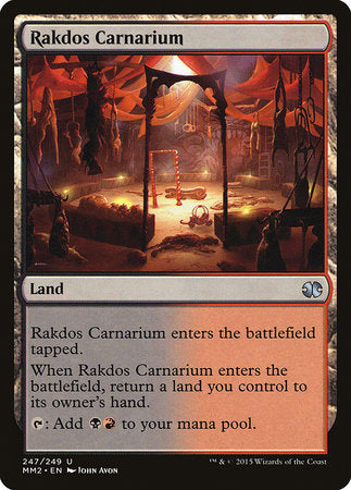 Rakdos Carnarium [Modern Masters 2015] | Exor Games Bridgewater