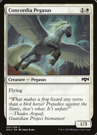 Concordia Pegasus [Ravnica Allegiance] | Exor Games Bridgewater