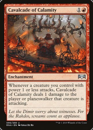 Cavalcade of Calamity [Ravnica Allegiance] | Exor Games Bridgewater