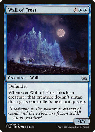 Wall of Frost [Planechase Anthology] | Exor Games Bridgewater