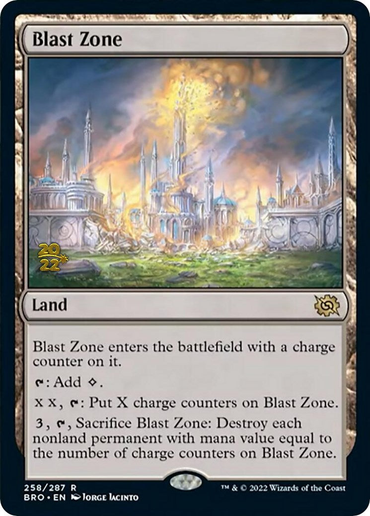 Blast Zone (258) [The Brothers' War: Prerelease Promos] | Exor Games Bridgewater