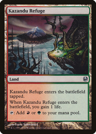 Kazandu Refuge [Duel Decks: Ajani vs. Nicol Bolas] | Exor Games Bridgewater