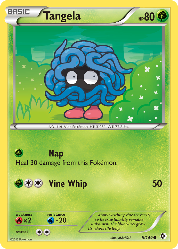 Tangela (5/149) [Black & White: Boundaries Crossed] | Exor Games Bridgewater