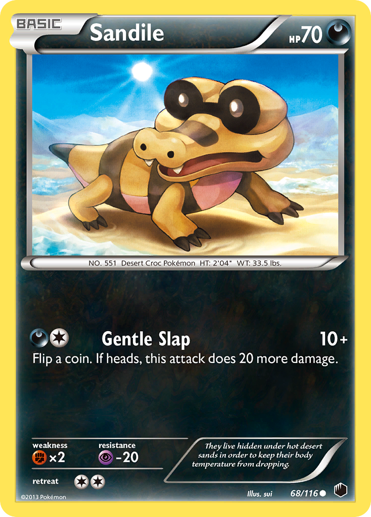 Sandile (68/116) [Black & White: Plasma Freeze] | Exor Games Bridgewater