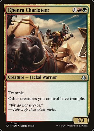 Khenra Charioteer [Amonkhet] | Exor Games Bridgewater