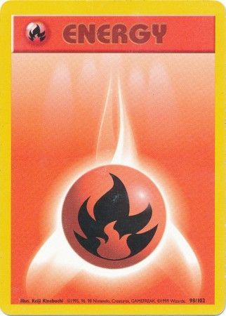 Fire Energy (98/102) [Base Set Unlimited] | Exor Games Bridgewater