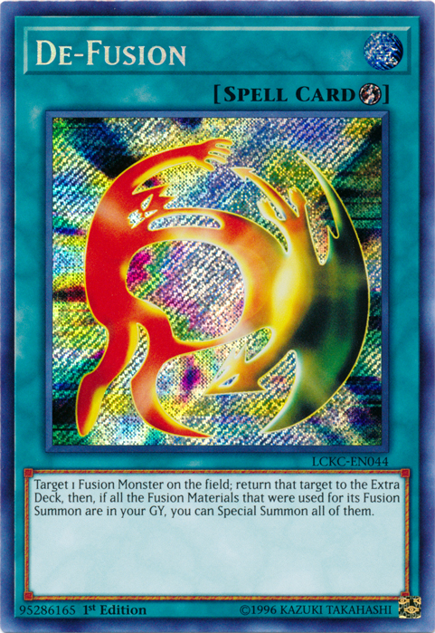 De-Fusion [LCKC-EN044] Secret Rare | Exor Games Bridgewater