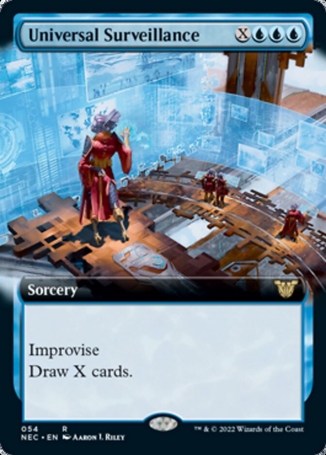 Universal Surveillance (Extended) [Kamigawa: Neon Dynasty Commander] | Exor Games Bridgewater