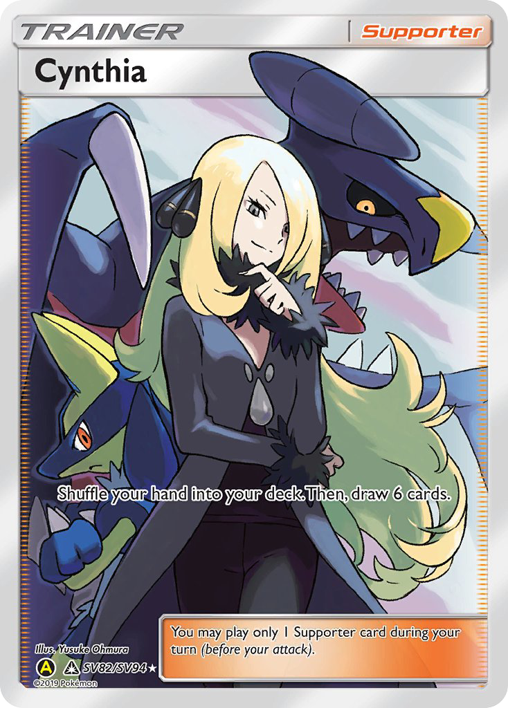 Cynthia (SV82/SV94) [Sun & Moon: Hidden Fates - Shiny Vault] | Exor Games Bridgewater