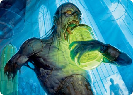 Larder Zombie Art Card [Innistrad: Midnight Hunt Art Series] | Exor Games Bridgewater