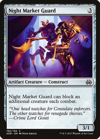 Night Market Guard [Aether Revolt] | Exor Games Bridgewater