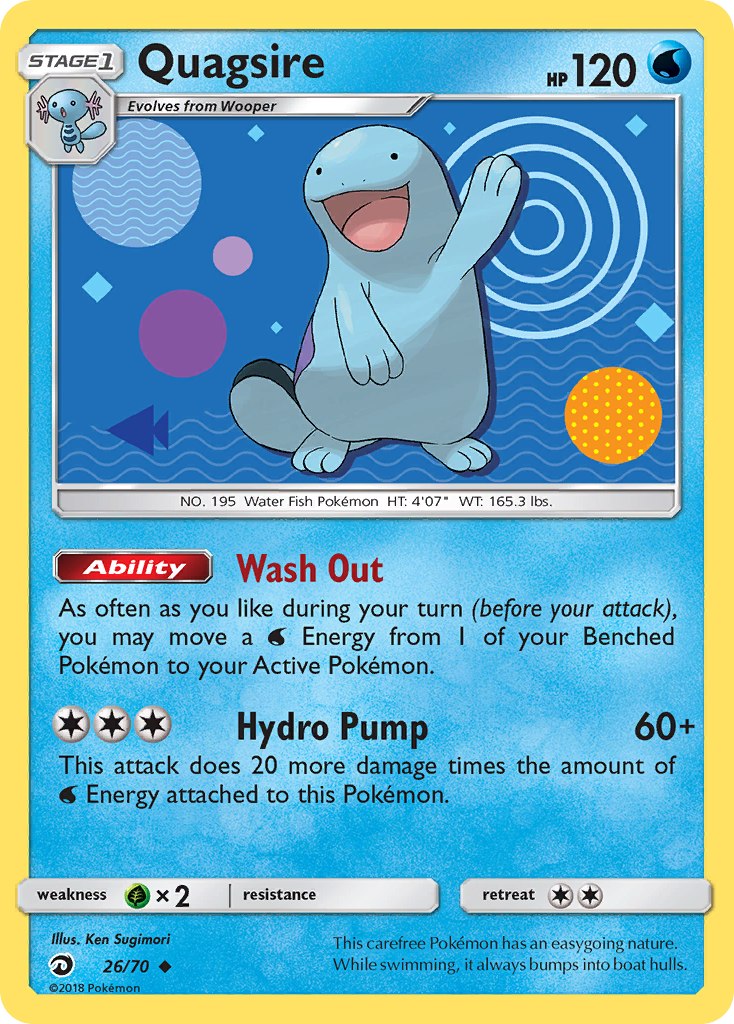 Quagsire (26/70) [Sun & Moon: Dragon Majesty] | Exor Games Bridgewater