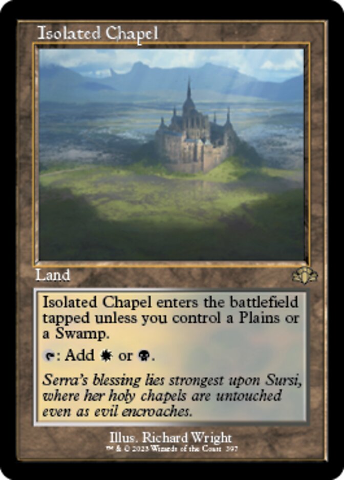 Isolated Chapel (Retro) [Dominaria Remastered] | Exor Games Bridgewater