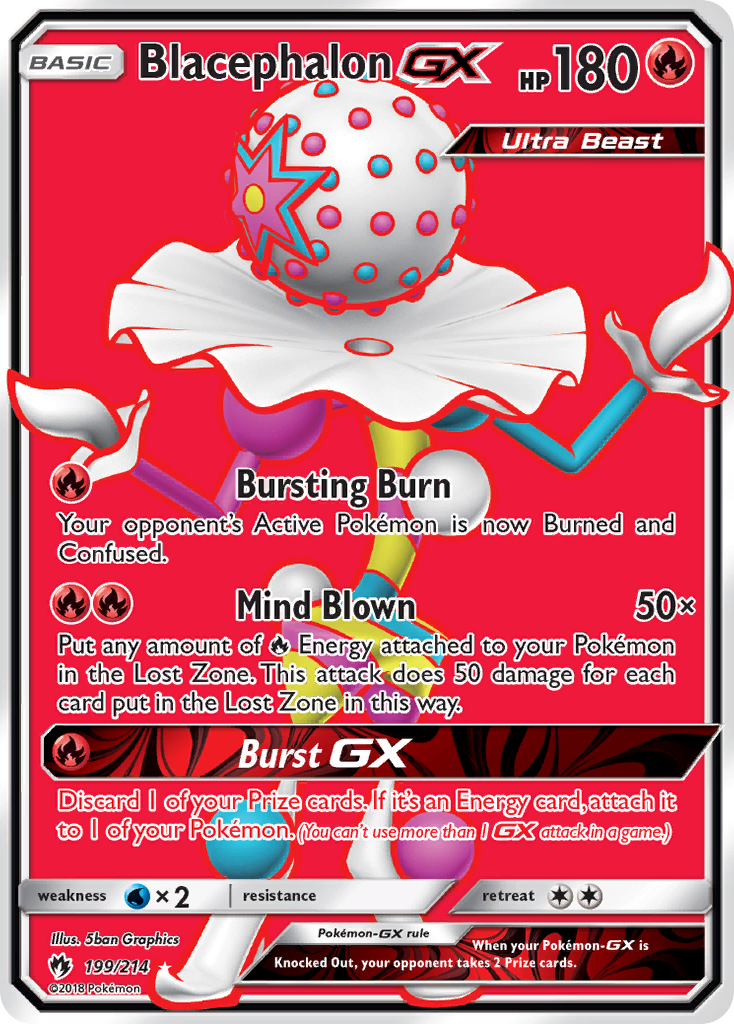 Blacephalon GX (199/214) [Sun & Moon: Lost Thunder] | Exor Games Bridgewater