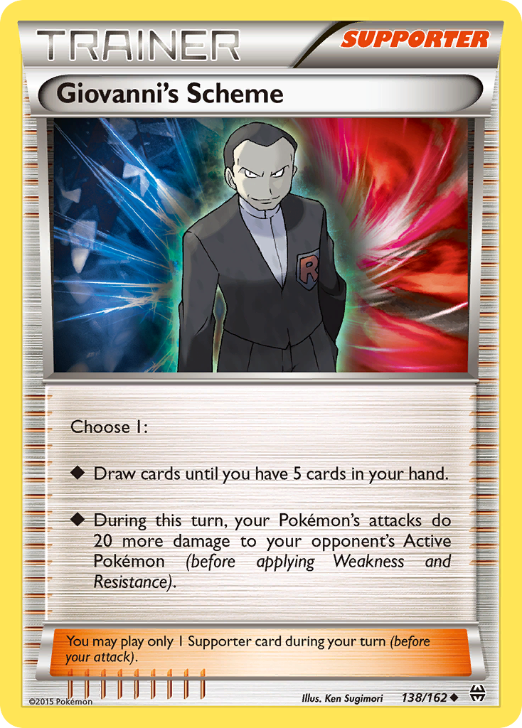 Giovanni's Scheme (138/162) [XY: BREAKthrough] | Exor Games Bridgewater