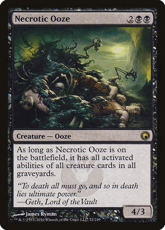 Necrotic Ooze [Scars of Mirrodin] | Exor Games Bridgewater