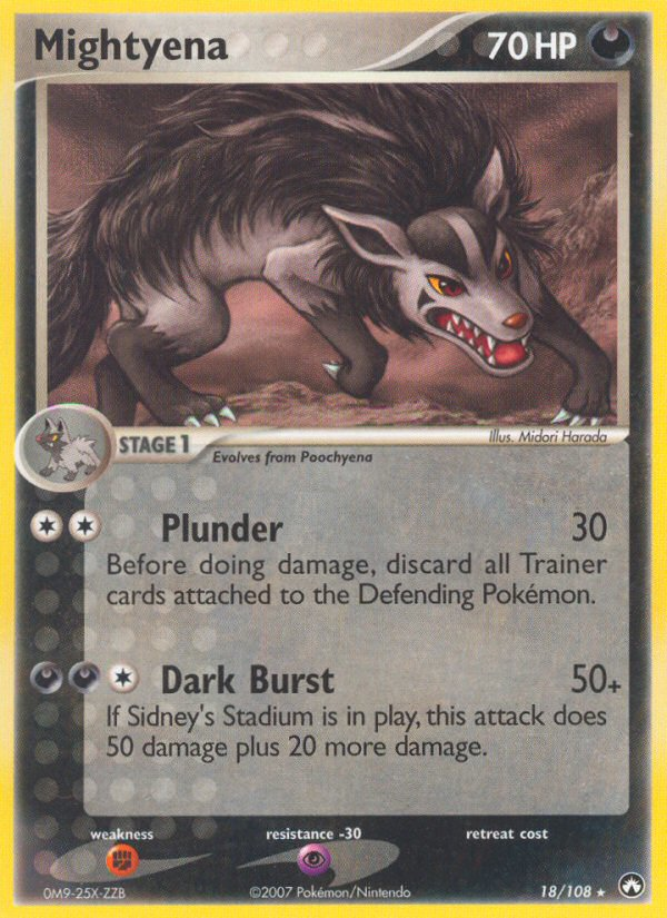 Mightyena (18/108) [EX: Power Keepers] | Exor Games Bridgewater